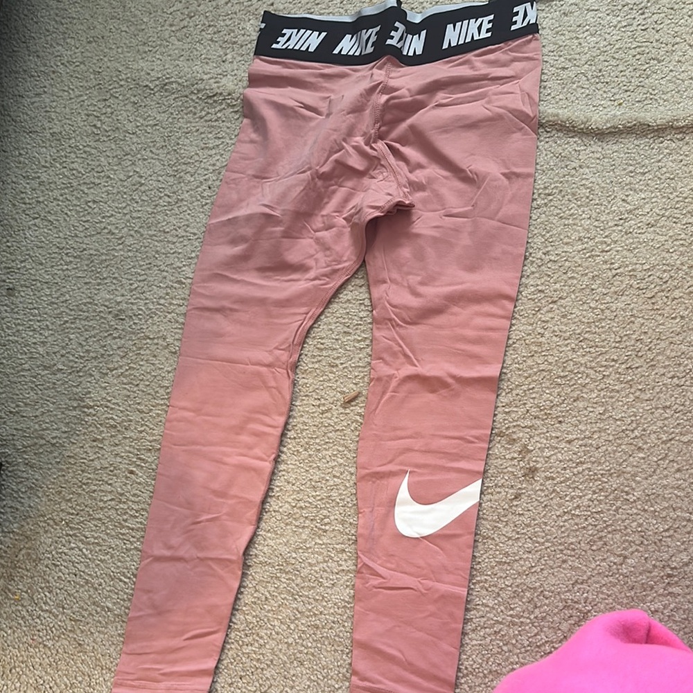 Nike Pink Leggings Athletic Wear